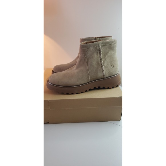 Lucky Brand Chameli Dune WP Suede Waterproof Ankle Lug Boots LK-CHAMELI 9M - Picture 11 of 14